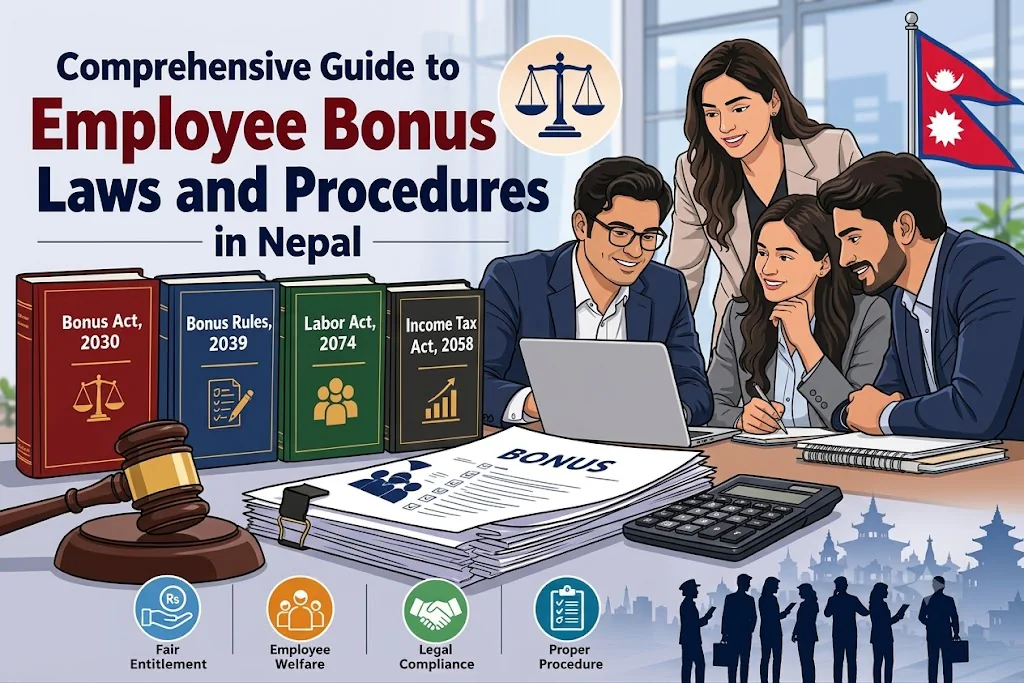 Employee bonus laws and procedures in Nepal