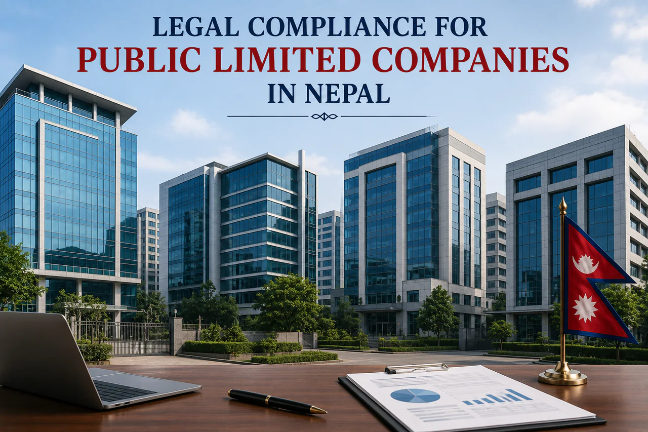 Legal compliance requirements for public limited companies in Nepal